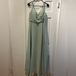 Sage Green Bridesmaid Dress, Size 8